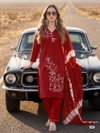 Noorie By Ossm Dhabu Cotton Kurti With Bottom Dupatta Wholesale Shop In Surat

